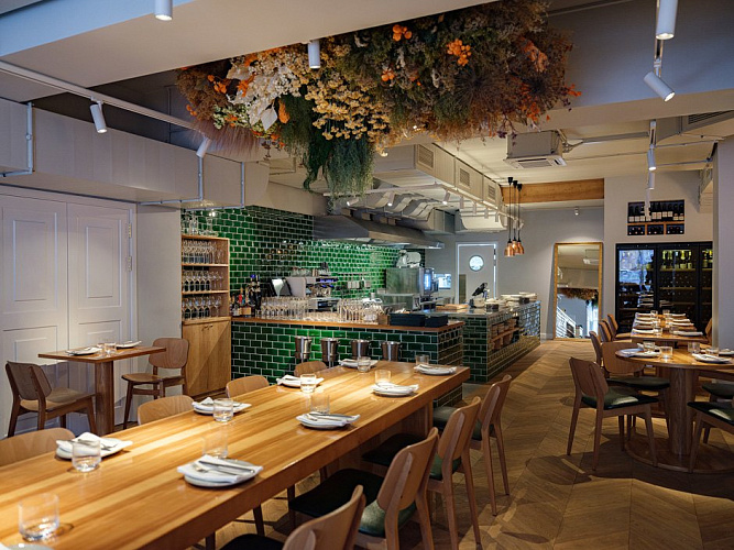 Ресторан Atlas Bistro - освещение рис.9